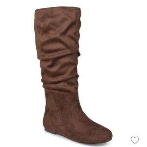 Womens Journee Collection Wide Calf Rebecca Boot Brown